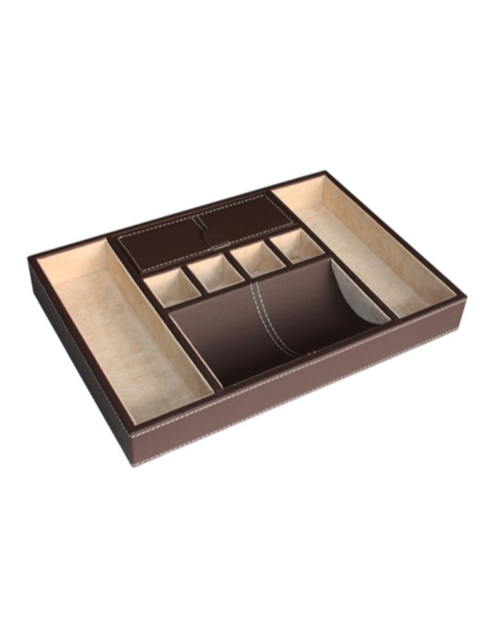31MADISON Brown Desk Valet Tray