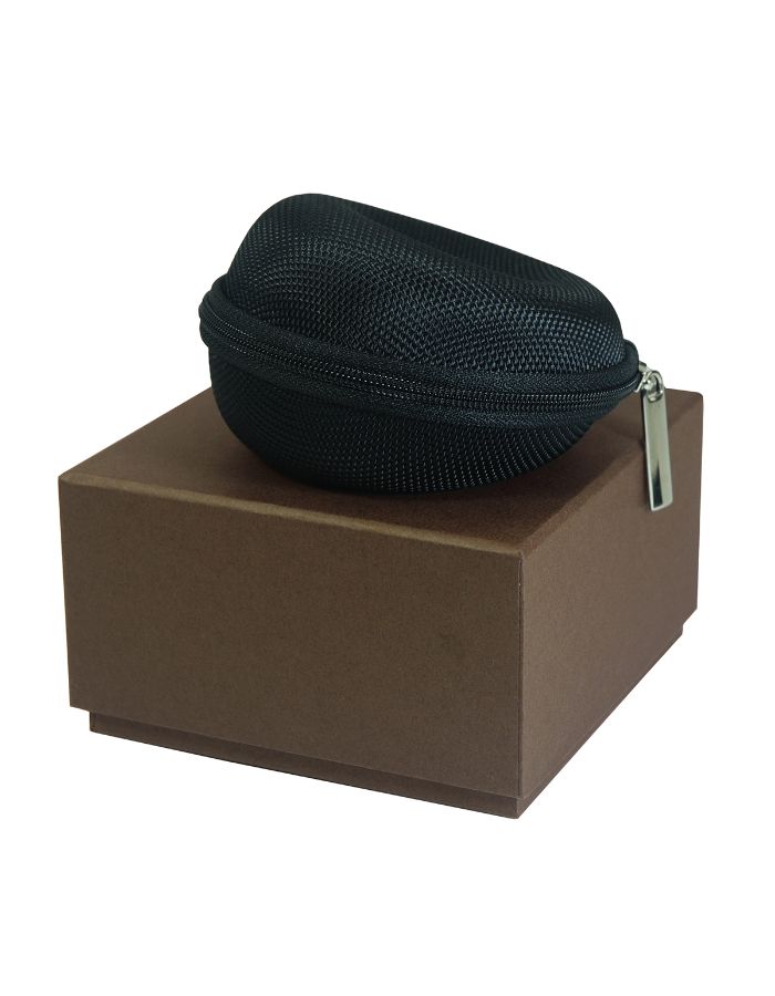 31MADISON ROOSEVELT Black Nylon Single Watch Travel Case