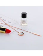 31MADISON Roman Rose Gold Drop Necklace