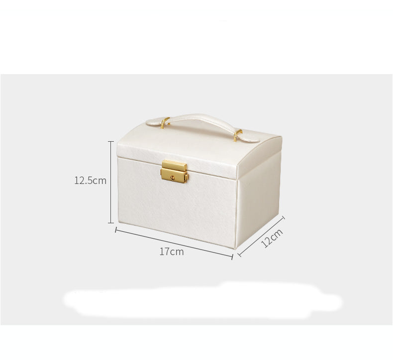 31MADISON DOWNTOWN Pearl White 2 Drawer Jewellery Case