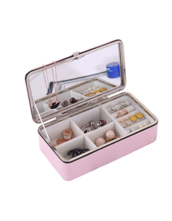 31MADISON LENNOX Pink Slim Jewellery Case