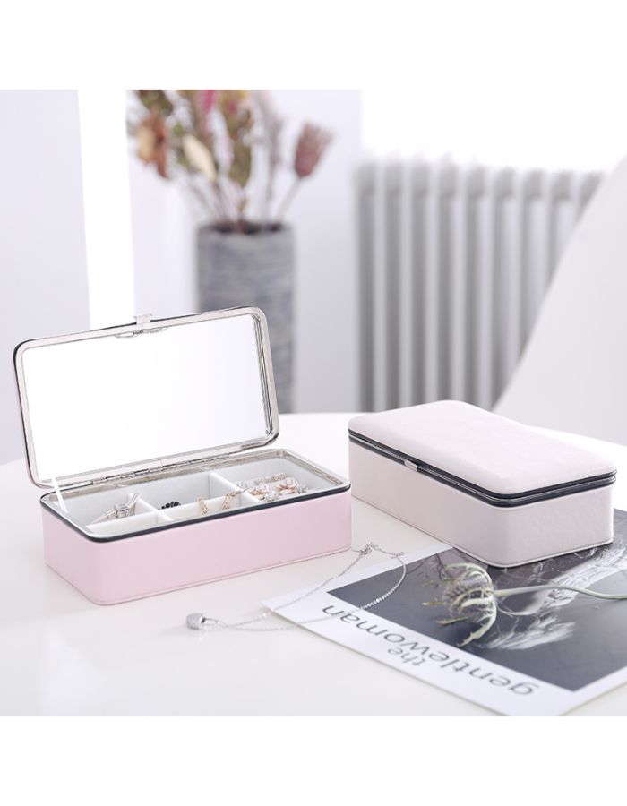 31MADISON LENNOX Pink Slim Jewellery Case