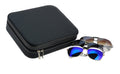 31MADISON ROOSEVELT Black 3 Slot Eyewear Glasses Case