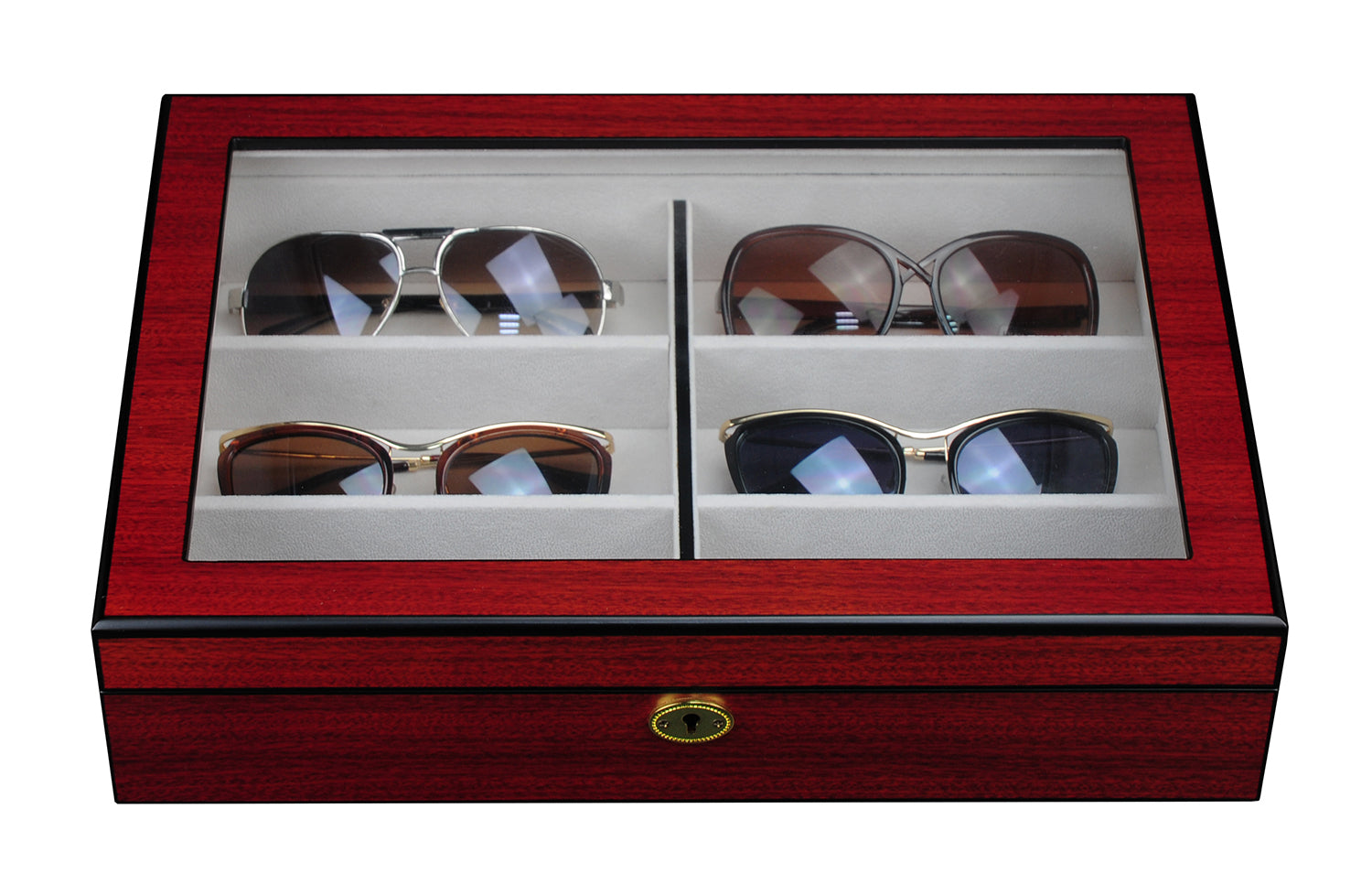31MADISON Cherry 6 Slot Eyewear Case