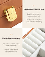 31MADISON WESTSIDE Pumpkin Jewellery Travel Case