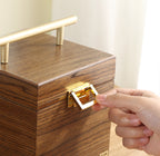 31MADISON GREENWICH Walnut Small Jewellery Case