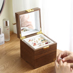 31MADISON GREENWICH Walnut Small Jewellery Case
