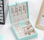 31MADISON WESTSIDE Blue Travel Jewellery Case