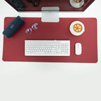 31MADISON Wine Red LINCOLN Leather Desk Mat